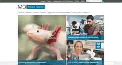Desktop Screenshot of mdibl.org